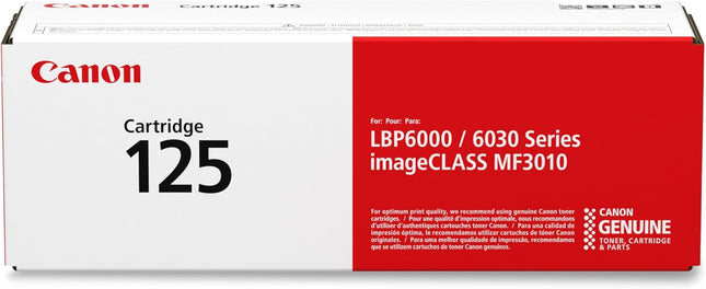 Original Canon 125 Black Toner Cartridge (3484B001AA)