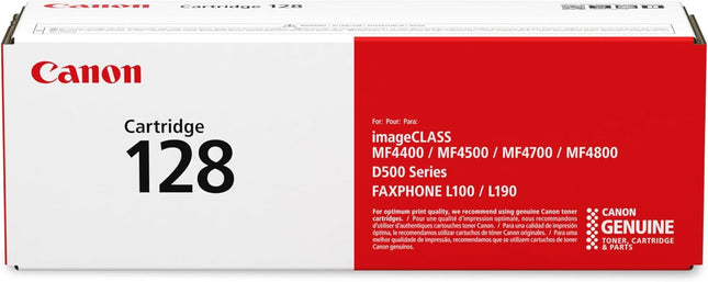 Original Canon 128 Black Toner Cartridge (3500B001AA)