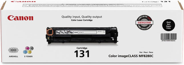 Original Canon 131BK Black Toner Cartridge (6272B001AA)