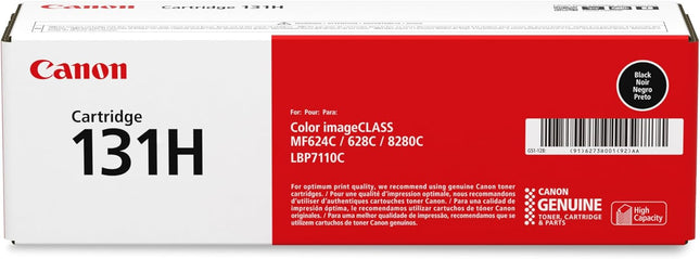 Original Canon 131H Black High Yield Toner Cartridge (6273B001AA)