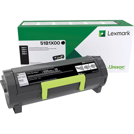 Lexmark 51B1X00 original black extra-high-yield toner cartridge