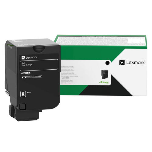 Lexmark 71C1HK0 Original CS730, 735, CX730 Black High Yield Return Program Toner Cartridge
