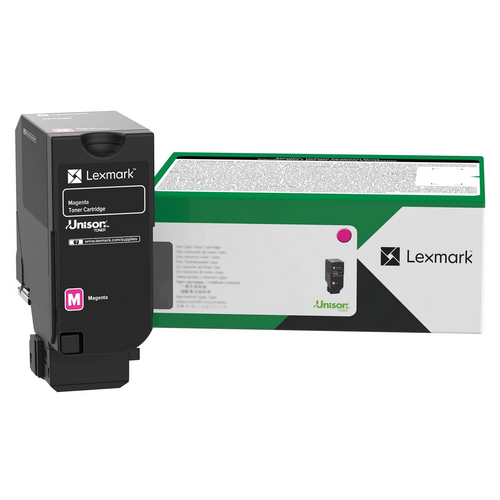 Lexmark 71C1HM0 Original CS/CX730 Magenta High Yield Return Program Toner Cartridge 10.5K