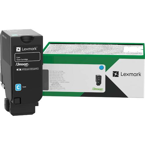 Lexmark 71C1XC0 Original CS735de/CS737dze Cyan Extra High Yield Return Program Toner Cartridge 12.5K