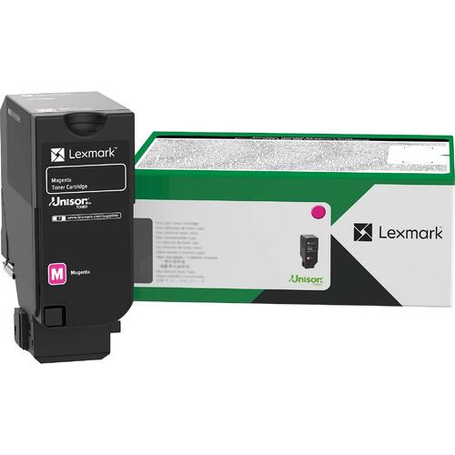 Lexmark 71C1XM0 Original CS735de/CS737dze Magenta Extra High Yield Return Program Toner Cartridge 12.5K