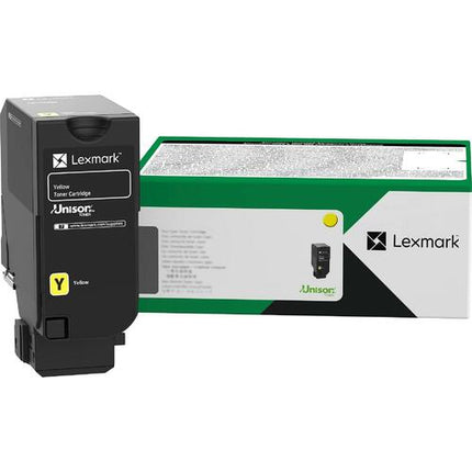 Lexmark 71C1XY0 Original CS735de/CS737dze Yellow Extra High Yield Return Program Toner Cartridge 12.5K