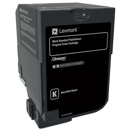 Lexmark 74C1SK0 original black toner cartridge