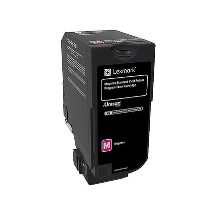 Lexmark 74C1SM0 original magenta toner cartridge