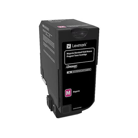 Lexmark 74C1SM0 Original Magenta Return Program Toner Cartridge