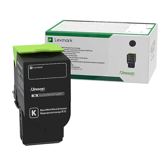 Lexmark 78C10K0 original black toner cartridge