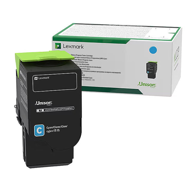 Lexmark 78C1UC0 original cyan ultra-high-yield toner cartridge