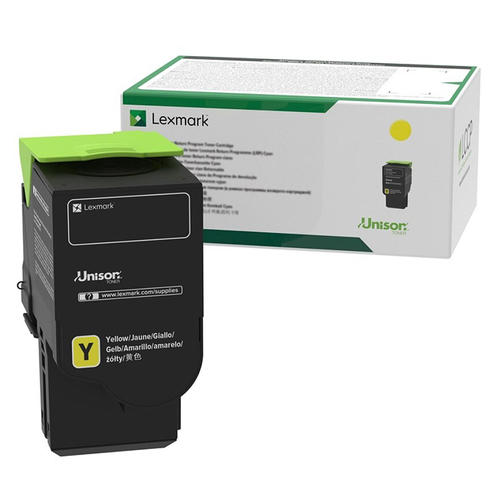 Lexmark 78C1XY0 Original Yellow XHY Return Program Toner Cartridge