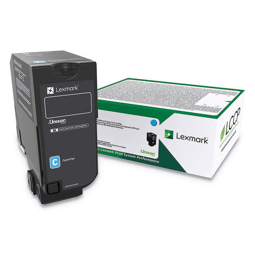 Lexmark 84C1HC0 Original CX725 Cyan High Yield Return Program Toner Cartridge