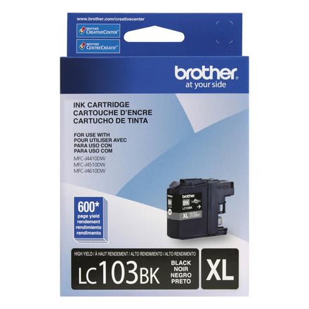 Brother LC103BKS Original Black High Yield Ink Cartridge