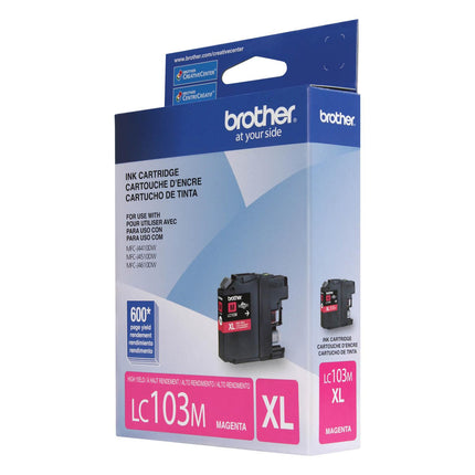 Brother LC103M original magenta high yield ink cartridge