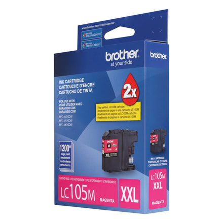 Brother LC105MS Original Magenta Super High Yield Ink Cartridge