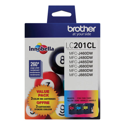 Brother LC2013PKS original ink cartridges 3-pack - cyan, magenta and yellow