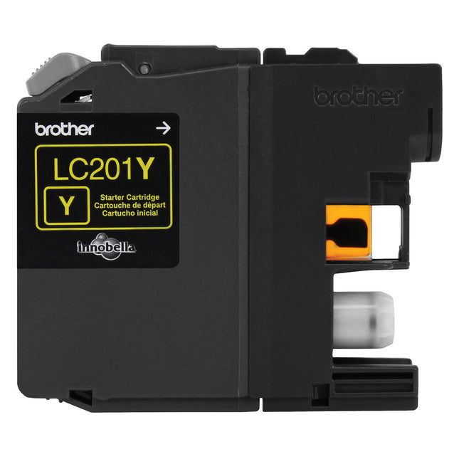 Brother LC201Y original yellow ink cartridge