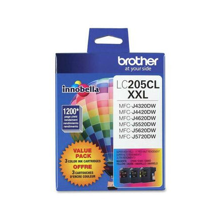 Brother LC2053PKS Original Super High Yield Ink Cartridges - 3-Pack (C/Y/M)