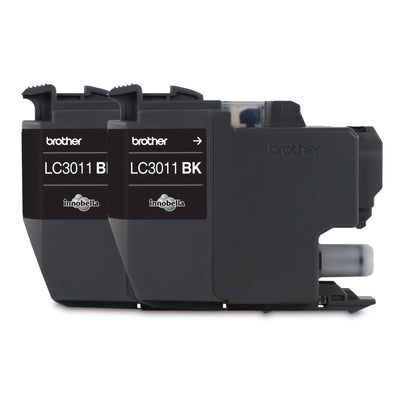 Brother LC30112PKS Original Black Ink Cartridges - Twin Pack