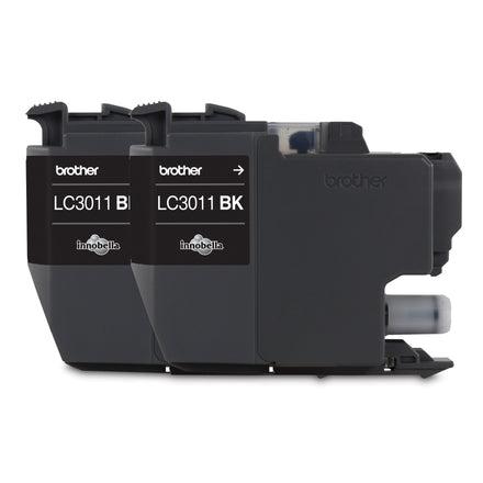 Brother LC30112PKS Original Black Ink Cartridges - Twin Pack