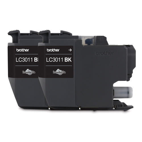 Brother LC30112PKS Original Black Ink Cartridges - Twin Pack