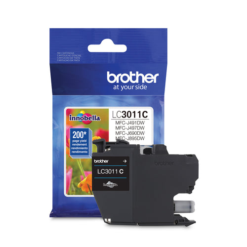 Brother LC3011CS Original Cyan Ink Cartridge