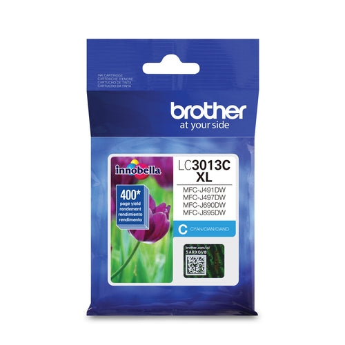 Brother LC3013CS Original Cyan High Yield Ink Cartridge