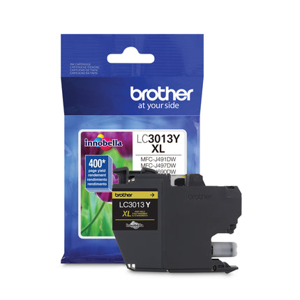 Brother LC3013Y original yellow high yield ink cartridge
