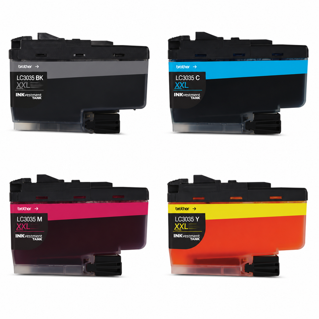Brother LC3035 original ink cartridges 4-pack - black, cyan, magenta and yellow