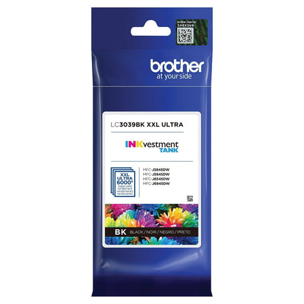 Brother LC3039BKS Original Black Ultra High Yield Ink Cartridge