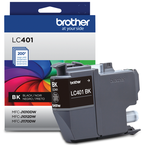Brother LC401BKS Original Black Ink Cartridge