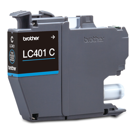 Brother LC401CS original cyan ink cartridge