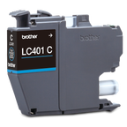 Brother LC401CS original cyan ink cartridge