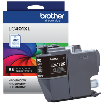 Brother LC401XLBKS Original Black High Yield Ink Cartridge