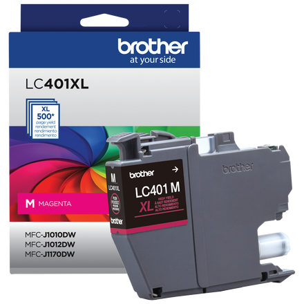 Brother LC401XLMS Original Magenta High Yield Ink Cartridge