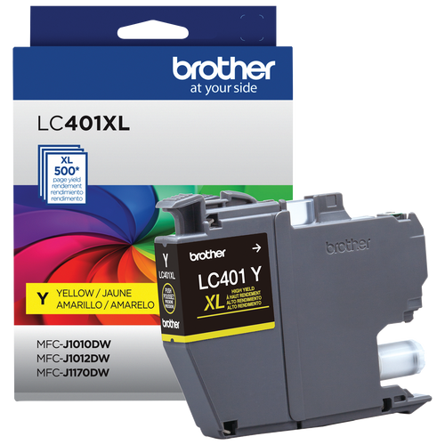 Brother LC401XLYS Original Yellow High Yield Ink Cartridge