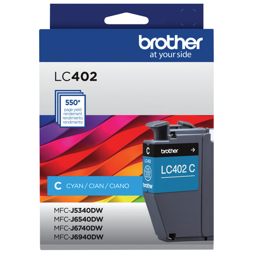 Brother LC402CS Original Cyan Ink Cartridge
