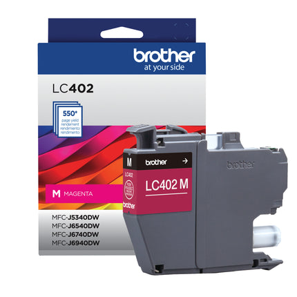 Brother LC402M original magenta ink cartridge