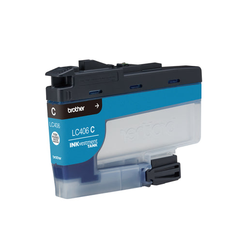 Brother LC406CS Original Cyan Ink Cartridge