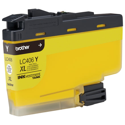 Brother LC406XLYS Original Yellow High Yield Ink Cartridge