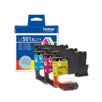 Brother LC501XL3PKS original ink cartridges 3-pack - cyan, magenta and yellow
