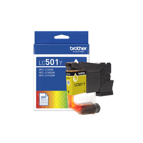 Brother LC501YS Original Yellow Ink Cartridge