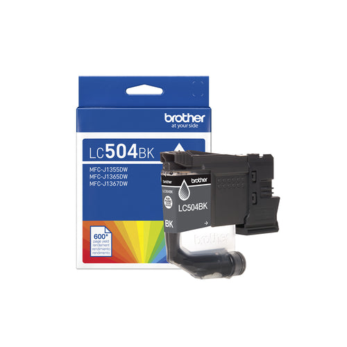 Brother LC504BKS Original Black Ink Cartridge