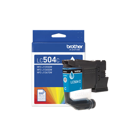 Brother LC504CS Original Cyan Ink Cartridge