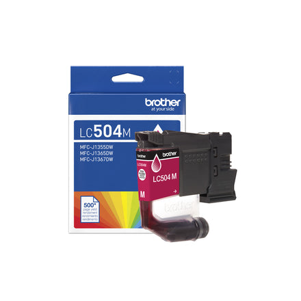 Brother LC504MS Original Magenta Ink Cartridge