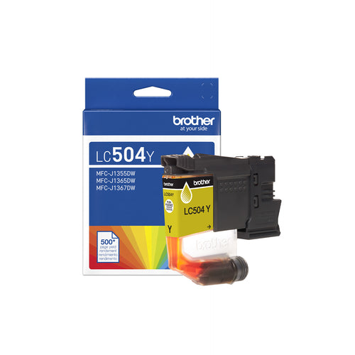 Brother LC504YS Original Yellow Ink Cartridge