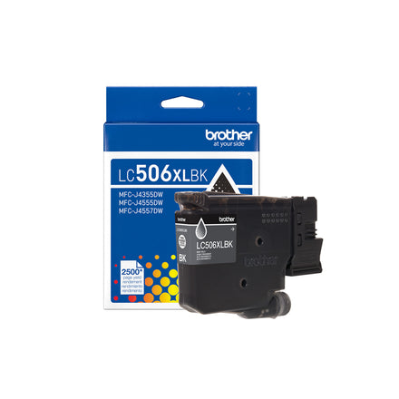 Brother LC506XLBKS Original Black High Yield Ink Cartridge