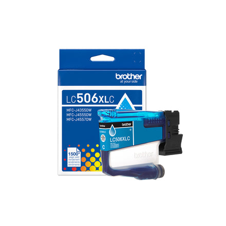 Brother LC506XLCS Original Cyan High Yield Ink Cartridge
