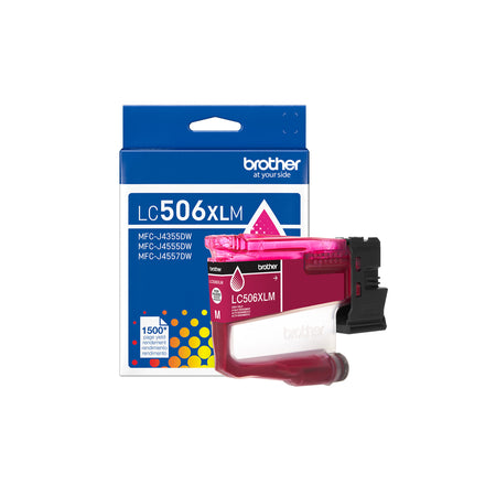 Brother LC506XLMS Original Magenta High Yield Ink Cartridge